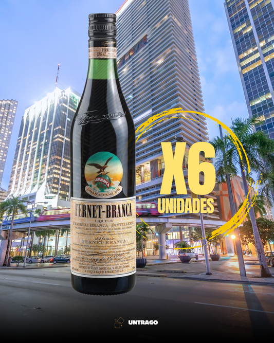 Fernet Branca X6 Botellas